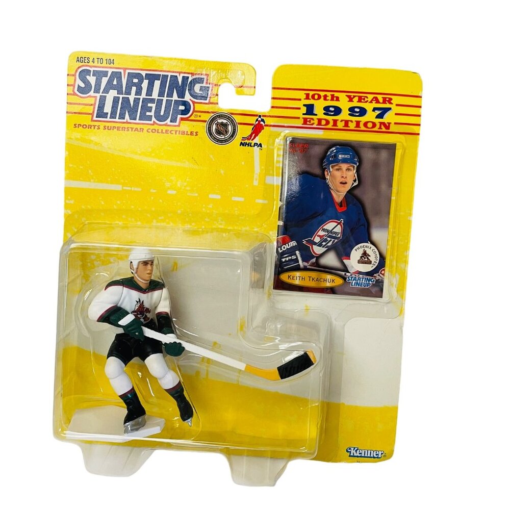 Starting Lineup 1997 Keith Tkachuk 10th‎ Year Edition NHLPA Figure & Card